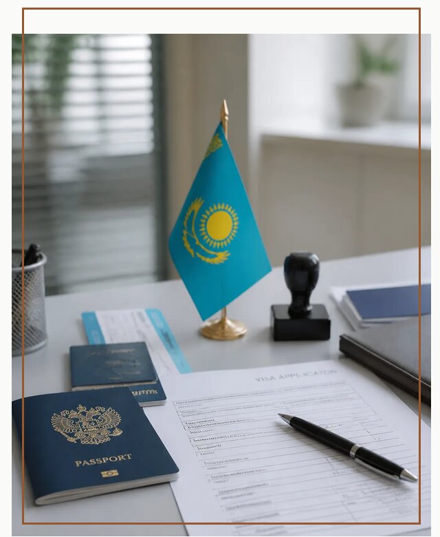 Оформление визы в Казахстан для поездки и работы в Сорочинске