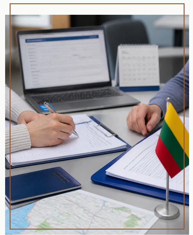 Профессиональное оформление визы в Литву для поездки в Сорочинске